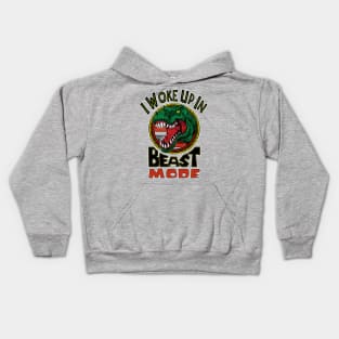 I Woke Up In Beast Mode Kids Hoodie